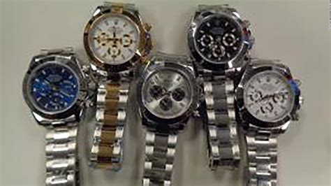 us customs fake watches|rolex watches seized.